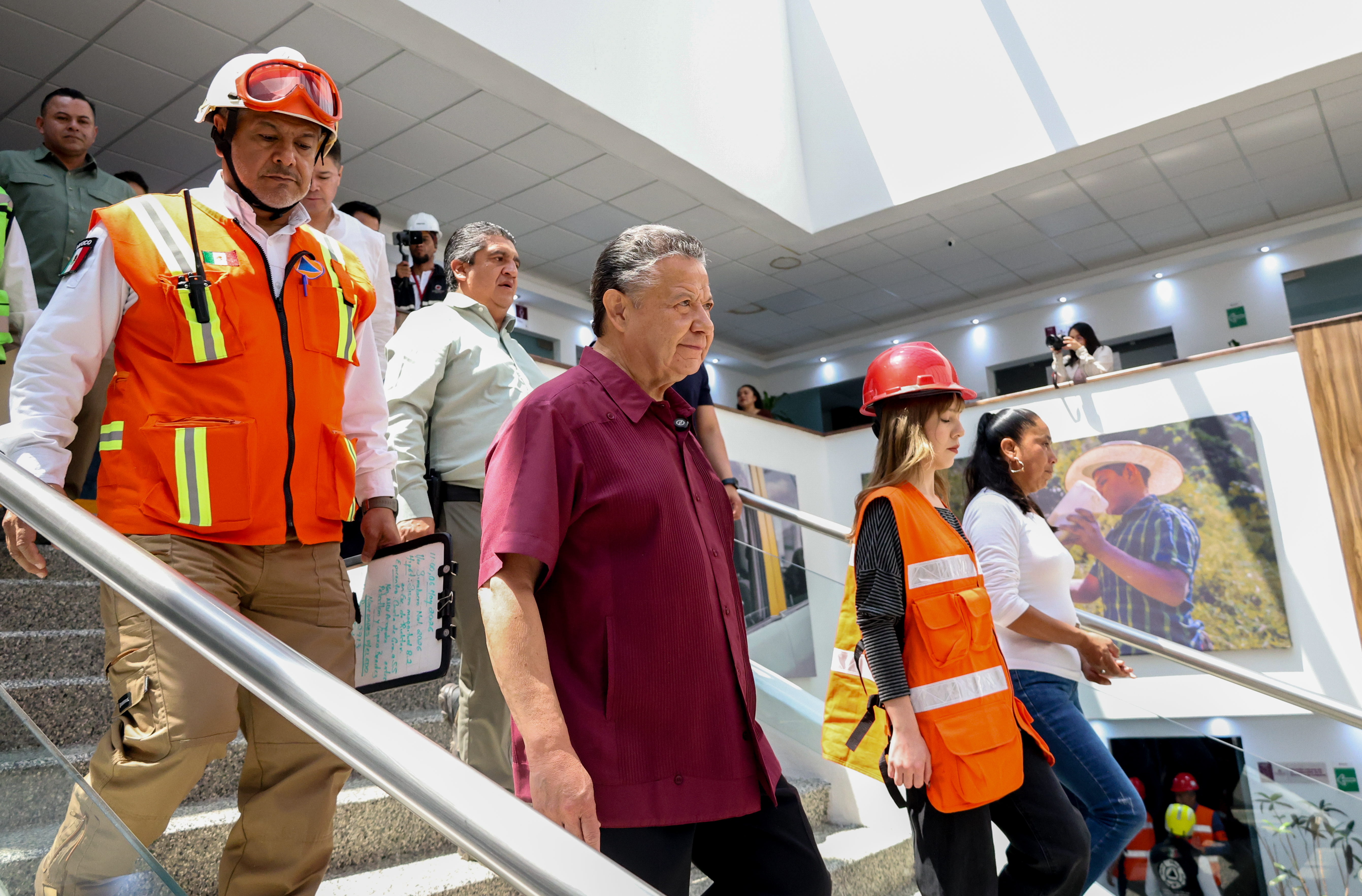 Gobierno de Hidalgo participa en el Primer Simulacro Nacional 2026